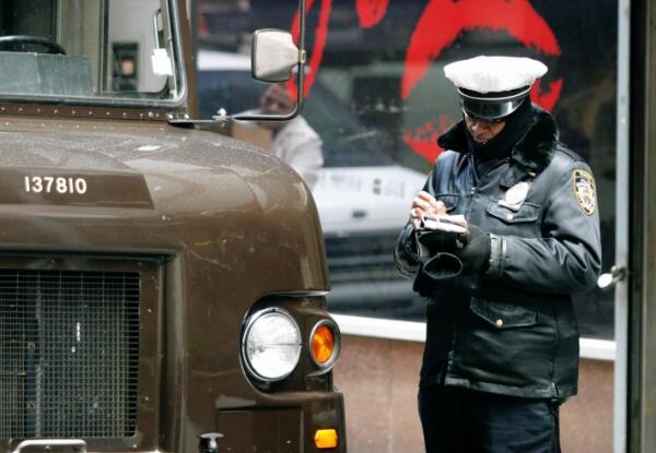 Commercial Car gets a ticket